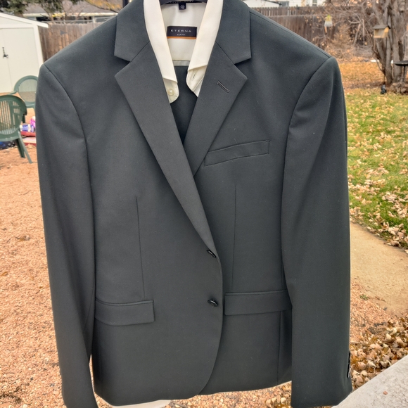 Stretta Gray Suit Jacket Classic Slim Fit